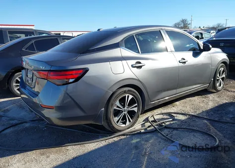 2021 Nissan Sentra Sv Xtronic Cvt из США, поврежденный, VIN 3N1AB8CV5MY278427